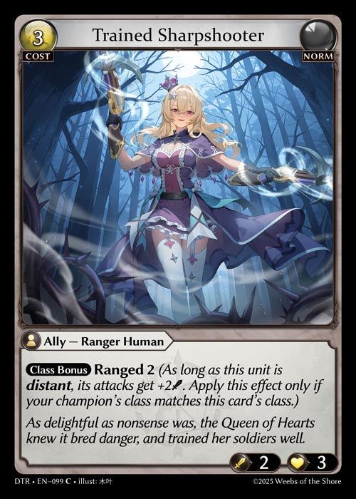 [099]【EN】Trained Sharpshooter【DTR】[C][Norm]