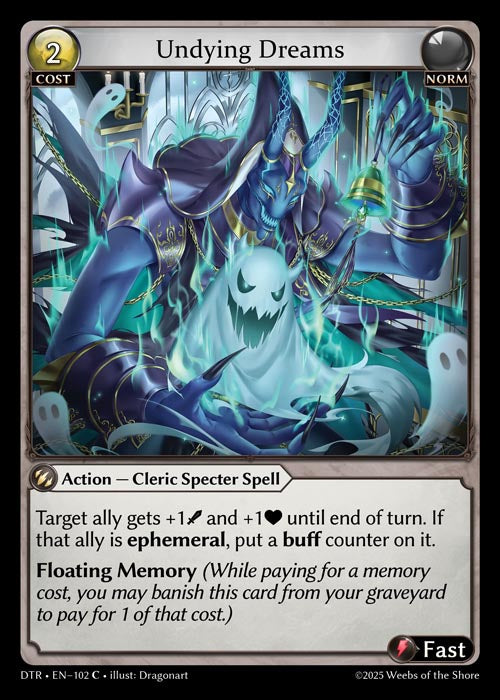 [102]【EN】【FOIL】Undying Dreams【DTR】[C][Norm]