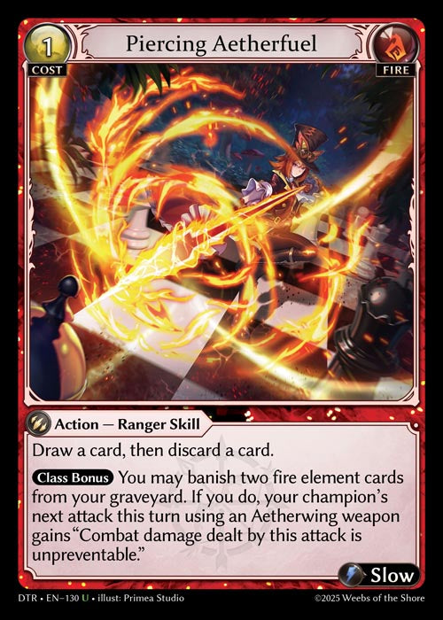 [130]【EN】Piercing Aetherfuel【DTR】[U][Fire]