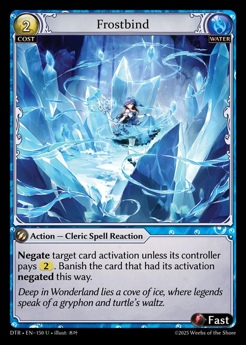[150]【EN】【FOIL】Frostbind【DTR】[U][Water]