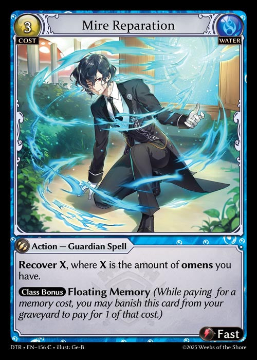 [156]【EN】【FOIL】Mire Reparation【DTR】[C][Water]
