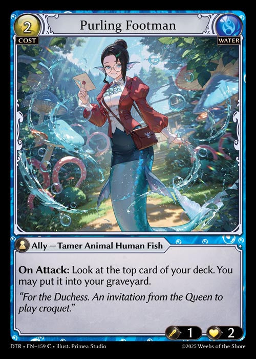 [159]【EN】Purling Footman【DTR】[C][Water]