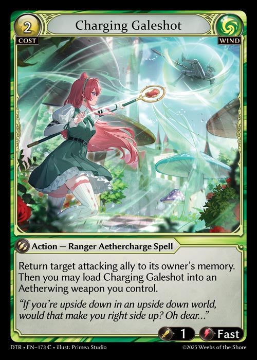 [173]【EN】Charging Galeshot【DTR】[C][Wind]