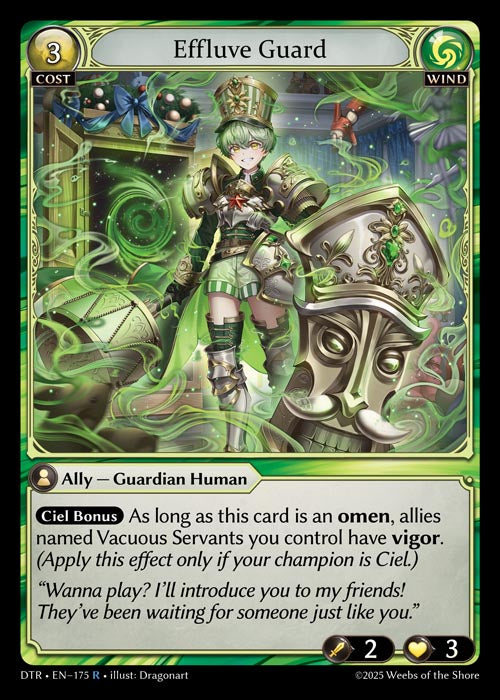[175]【EN】【FOIL】Effluve Guard【DTR】[R][Wind]