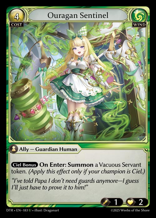 [183]【EN】【FOIL】Ouragan Sentinel【DTR】[U][Wind]