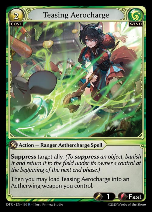 [190]【EN】【FOIL】Teasing Aerocharge【DTR】[R][Wind]