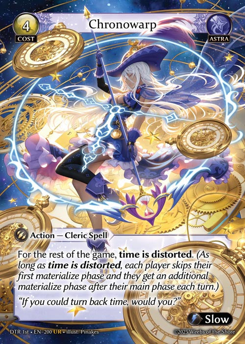 [200]【EN】【FOIL】Chronowarp【DTR1st】[UR][Astra]
