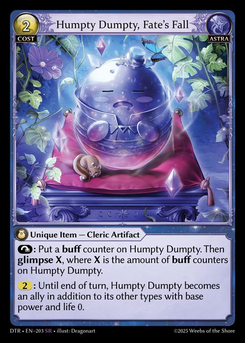 [203]【EN】Humpty Dumpty, Fate's Fall【DTR】[SR][Astra]