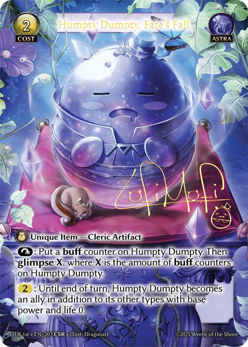 [203]【EN】【FOIL】Humpty Dumpty, Fate's Fall【DTR1st】[CSR][Astra]