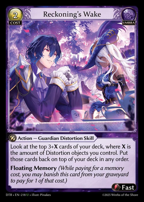 [218]【EN】【FOIL】Reckoning's Wake【DTR】[U][Umbra]