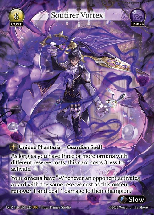 [220]【EN】【FOIL】Soutirer Vortex【DTR1st】[UR][Umbra]