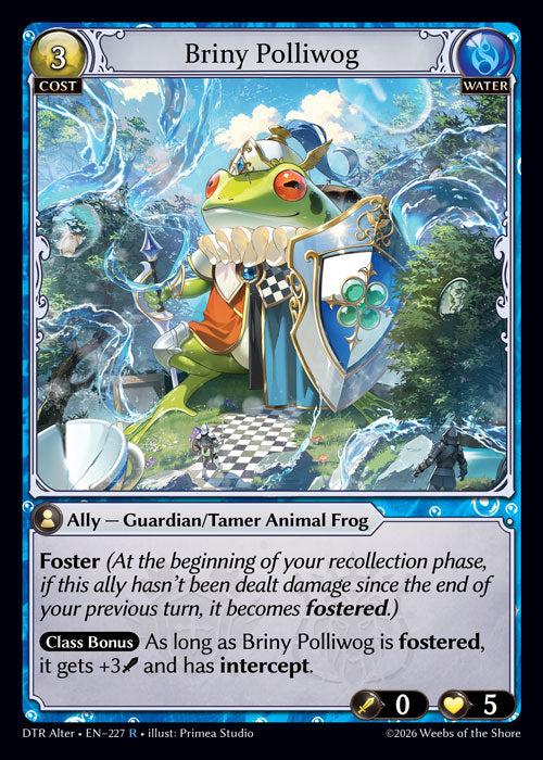 [227]【EN】Briny Polliwog【DTRAlter】[R][Water]