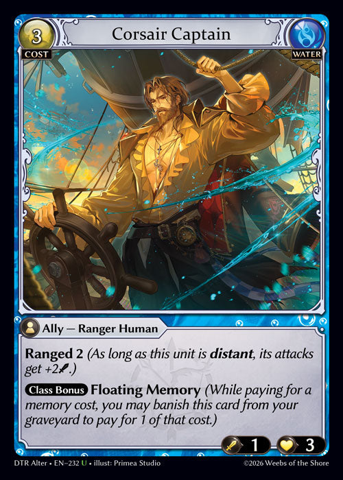 [232]【EN】Corsair Captain【DTRAlter】[U][Water]