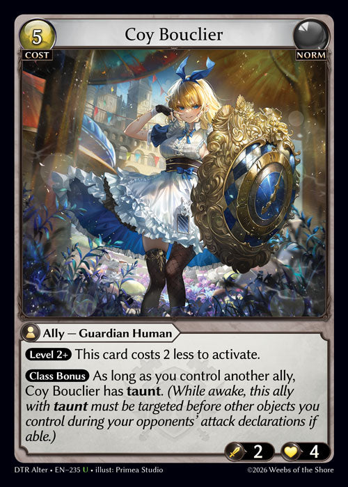 [235]【EN】【FOIL】Coy Bouclier【DTRAlter】[U][Norm]