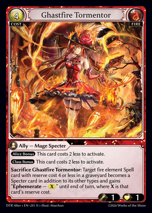 [241]【EN】【FOIL】Ghastfire Tormentor【DTRAlter】[R][Fire]