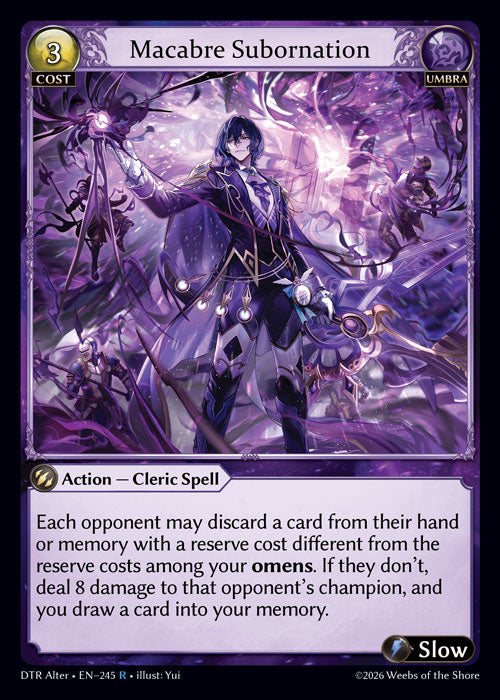 [245]【EN】Macabre Subornation【DTRAlter】[R][Umbra]