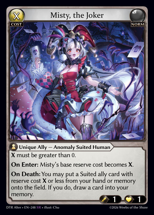 [248]【EN】Misty, the Joker【DTRAlter】[SR][Norm]