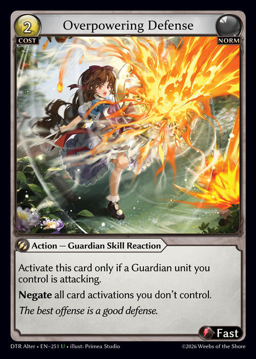 [251]【EN】Overpowering Defense【DTRAlter】[U][Norm]
