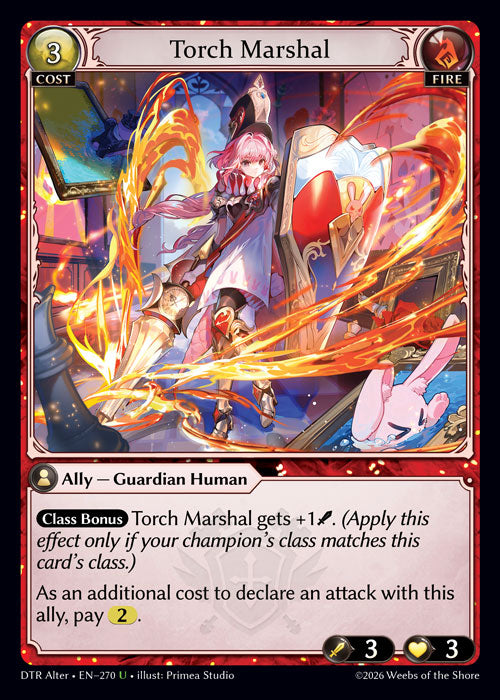 [270]【EN】Torch Marshal【DTRAlter】[U][Fire]