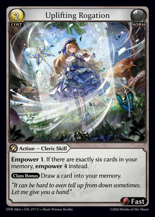 [277]【EN】【FOIL】Uplifting Rogation【DTRAlter】[U][Norm]