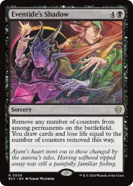 [008]【EN】イーブンタイドの影/Eventide's Shadow【ECC】[R][黒]