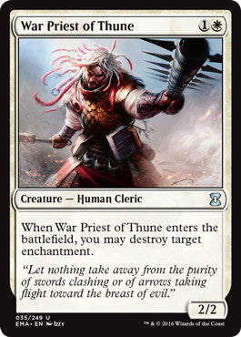 [035]【EN】テューンの戦僧/War Priest of Thune【EMA】[U][白]
