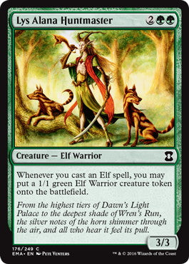 [176]【EN】リス・アラナの狩りの達人/Lys Alana Huntmaster【EMA】[C][緑]