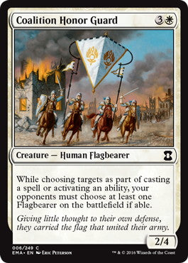 [006]【EN】【FOIL】連合儀仗兵/Coalition Honor Guard【EMA】[C][白]