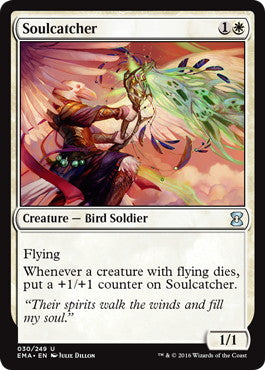 [030]【EN】【FOIL】集魂者/Soulcatcher【EMA】[U][白]