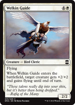 [036]【EN】【FOIL】天空の先達/Welkin Guide【EMA】[C][白]