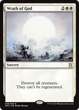 [038]【EN】【FOIL】神の怒り/Wrath of God【EMA】[R][白]
