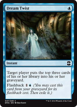 [047]【EN】【FOIL】夢のよじれ/Dream Twist【EMA】[C][青]