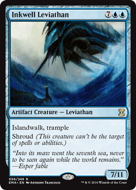 [056]【EN】【FOIL】墨溜まりのリバイアサン/Inkwell Leviathan【EMA】[R][青]