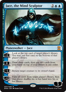 [057]【EN】【FOIL】精神を刻む者、ジェイス/Jace, the Mind Sculptor【EMA】[M][青]