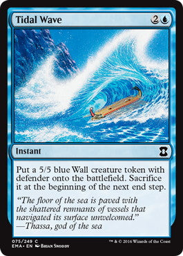 [075]【EN】【FOIL】高波/Tidal Wave【EMA】[C][青]