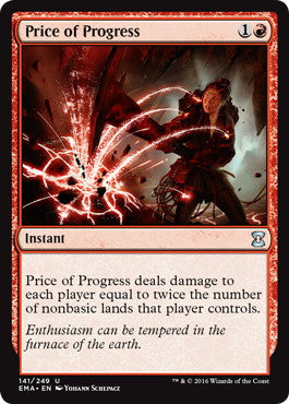 [141]【EN】【FOIL】発展の代価/Price of Progress【EMA】[U][赤]