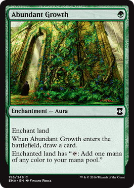 [156]【EN】【FOIL】豊かな成長/Abundant Growth【EMA】[C][緑]