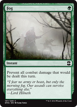 [167]【EN】【FOIL】濃霧/Fog【EMA】[C][緑]