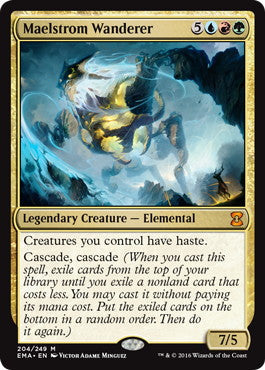 [214]【EN】【FOIL】大渦の放浪者/Maelstrom Wanderer【EMA】[M][多色]