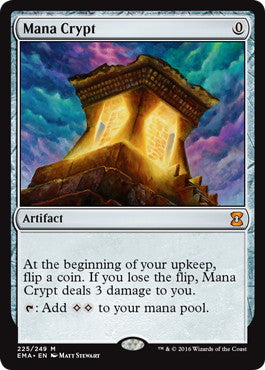 [225]【EN】【FOIL】魔力の墓所/Mana Crypt【EMA】[M][茶]