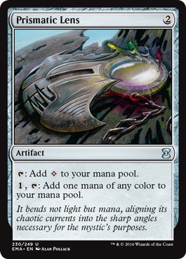 [230]【EN】【FOIL】虹色のレンズ/Prismatic Lens【EMA】[U][茶]