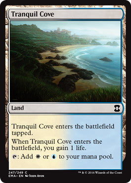[247]【EN】【FOIL】平穏な入り江/Tranquil Cove【EMA】[C][土地]