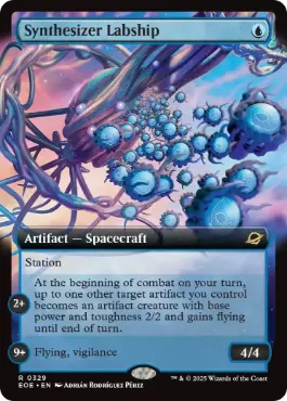 [329]【EN】■拡張アート■合成研究船/Synthesizer Labship【EOE】[R][青]