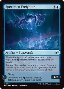 [076]【EN】検体輸送船/Specimen Freighter【EOE】[U][青]
