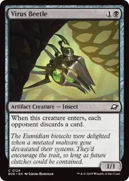 [124]【EN】ウイルスの甲虫/Virus Beetle【EOE】[C][黒]