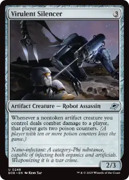 [248]【EN】悪性の黙らせ屋/Virulent Silencer【EOE】[U][茶]