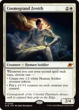 [009]【EN】【FOIL】コスモグランドの頂点/Cosmogrand Zenith【EOE】[M][白]