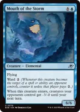 [070]【EN】【FOIL】嵐の口/Mouth of the Storm【EOE】[U][青]