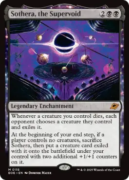 [115]【EN】【FOIL】スーパーヴォイド、ソセラ/Sothera, the Supervoid【EOE】[M][黒]