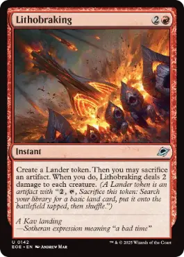 [142]【EN】【FOIL】岩力制動/Lithobraking【EOE】[U][赤]